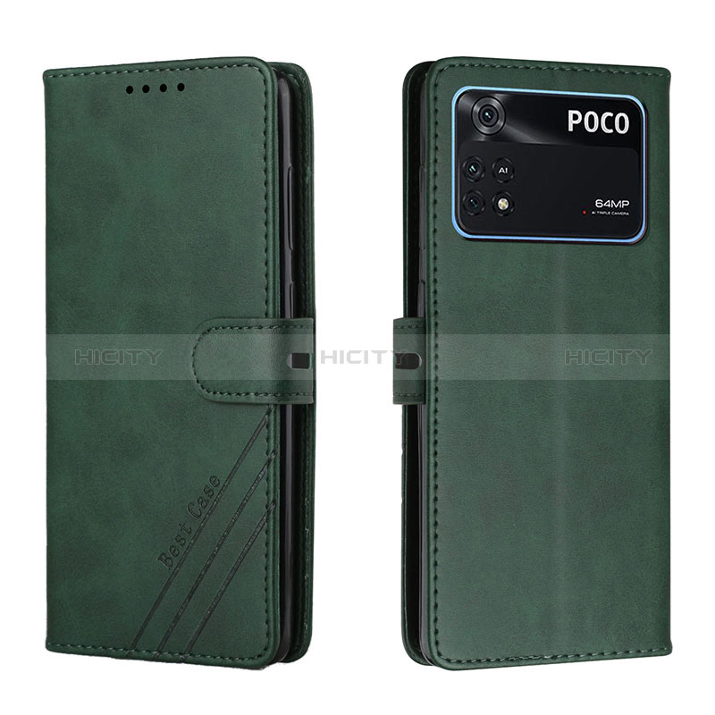 Custodia Portafoglio In Pelle Cover con Supporto H02X per Xiaomi Poco M4 Pro 4G