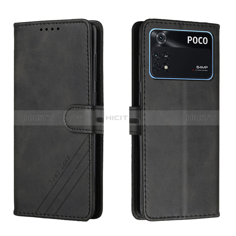 Custodia Portafoglio In Pelle Cover con Supporto H02X per Xiaomi Poco M4 Pro 4G