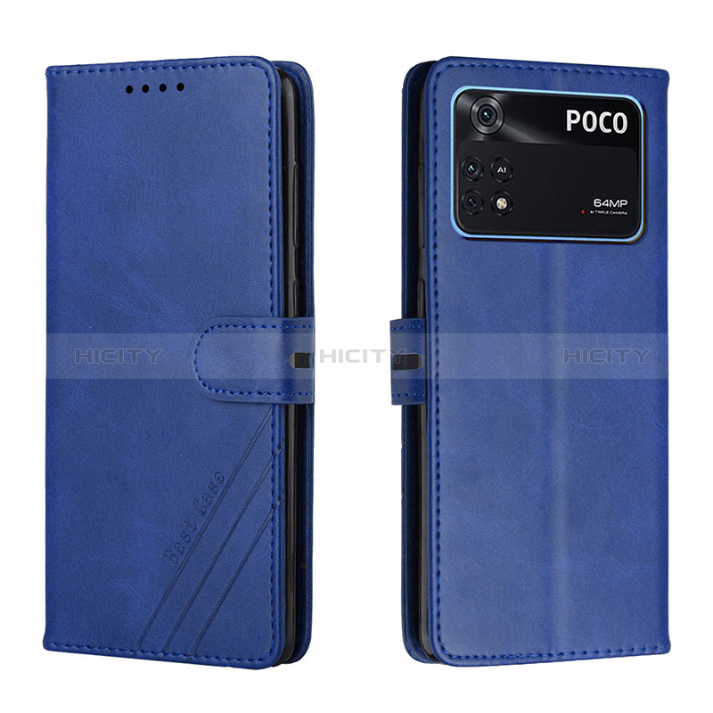 Custodia Portafoglio In Pelle Cover con Supporto H02X per Xiaomi Poco M4 Pro 4G