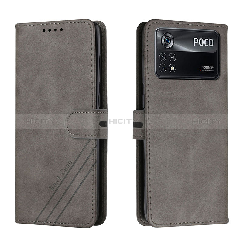 Custodia Portafoglio In Pelle Cover con Supporto H02X per Xiaomi Poco X4 Pro 5G