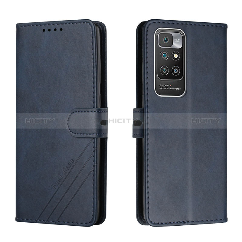 Custodia Portafoglio In Pelle Cover con Supporto H02X per Xiaomi Redmi 10 (2022)