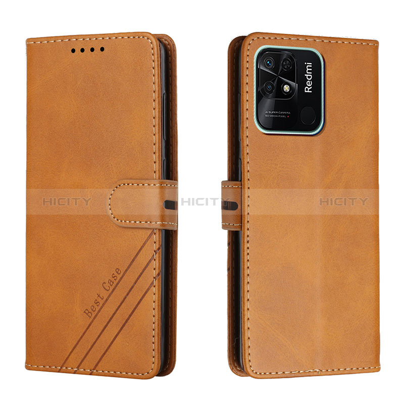 Custodia Portafoglio In Pelle Cover con Supporto H02X per Xiaomi Redmi 10 India