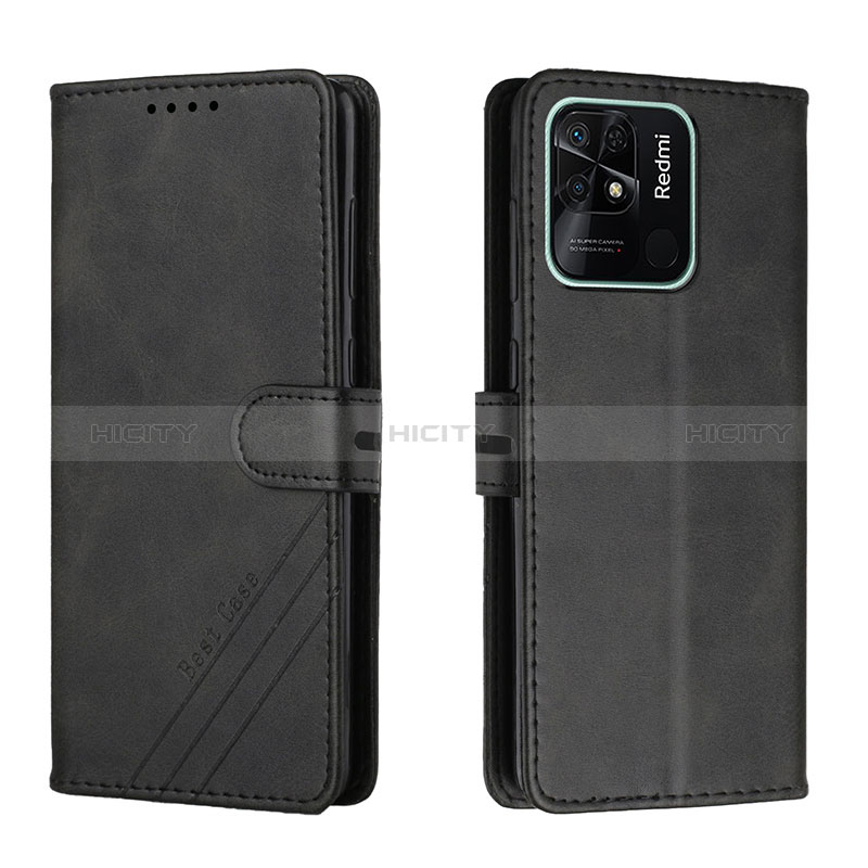 Custodia Portafoglio In Pelle Cover con Supporto H02X per Xiaomi Redmi 10 India