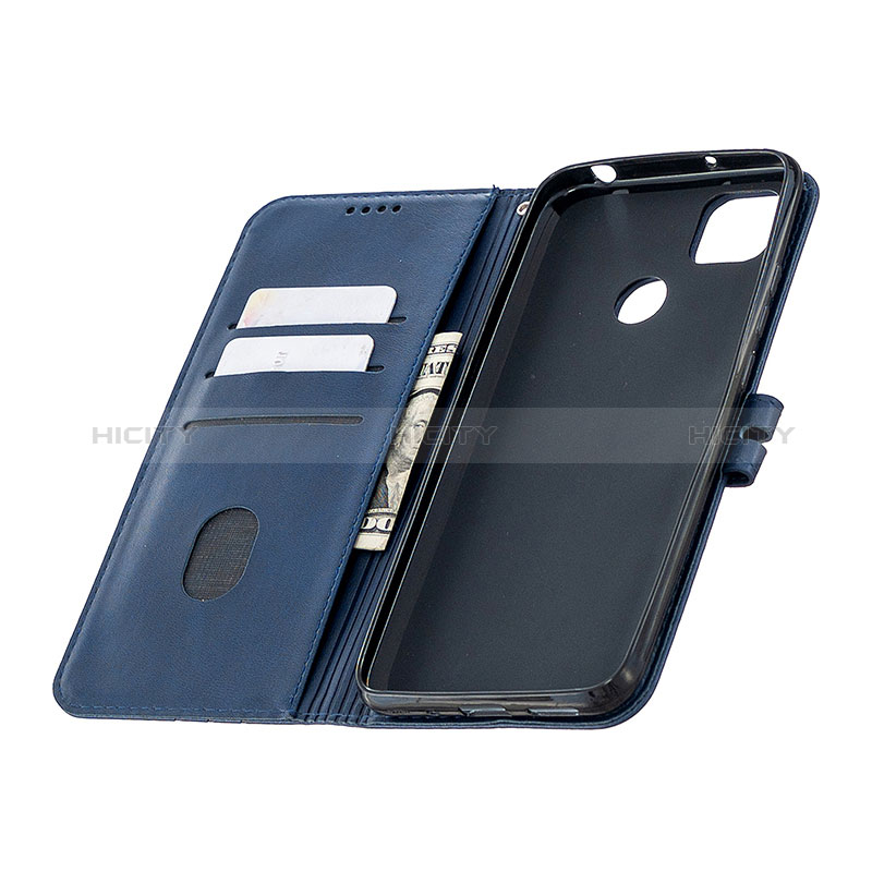 Custodia Portafoglio In Pelle Cover con Supporto H02X per Xiaomi Redmi 9 Activ