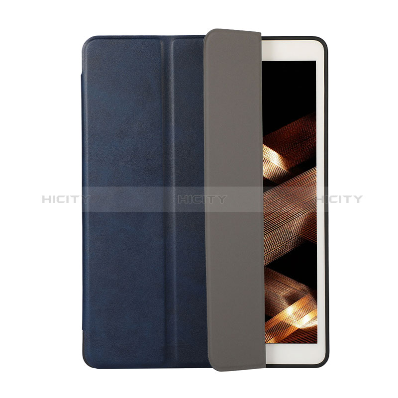 Custodia Portafoglio In Pelle Cover con Supporto H03 per Apple iPad Mini 6 Blu