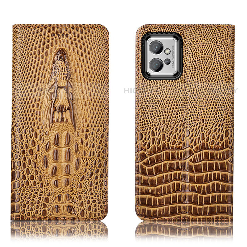 Custodia Portafoglio In Pelle Cover con Supporto H03P per Motorola Moto G32