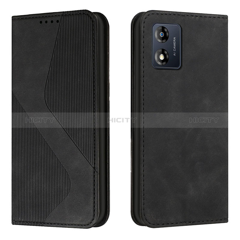 Custodia Portafoglio In Pelle Cover con Supporto H03X per Motorola Moto E13