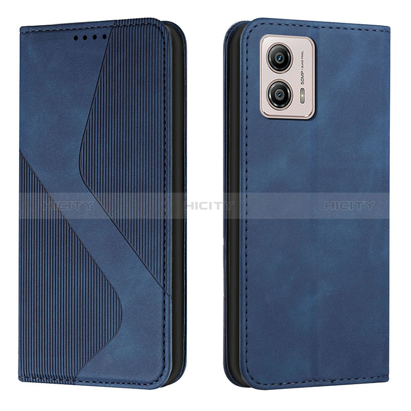 Custodia Portafoglio In Pelle Cover con Supporto H03X per Motorola Moto G53j 5G