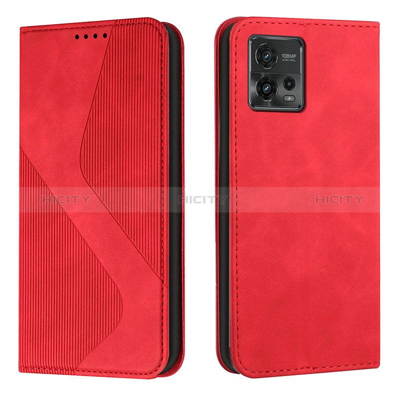 Custodia Portafoglio In Pelle Cover con Supporto H03X per Motorola Moto G72