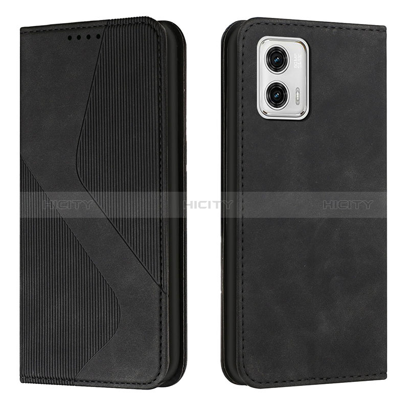 Custodia Portafoglio In Pelle Cover con Supporto H03X per Motorola Moto G73 5G