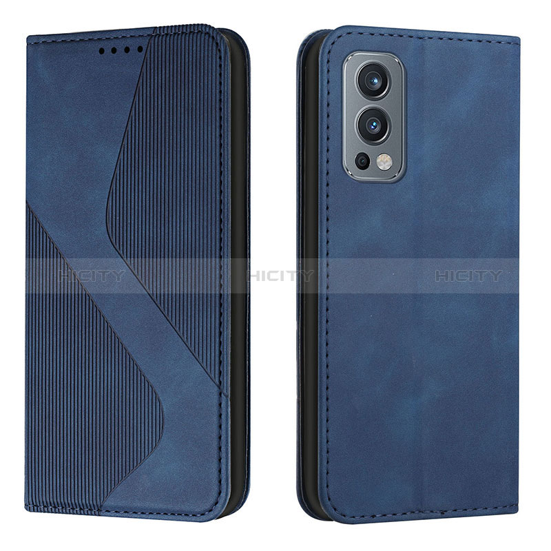 Custodia Portafoglio In Pelle Cover con Supporto H03X per OnePlus Nord 2 5G