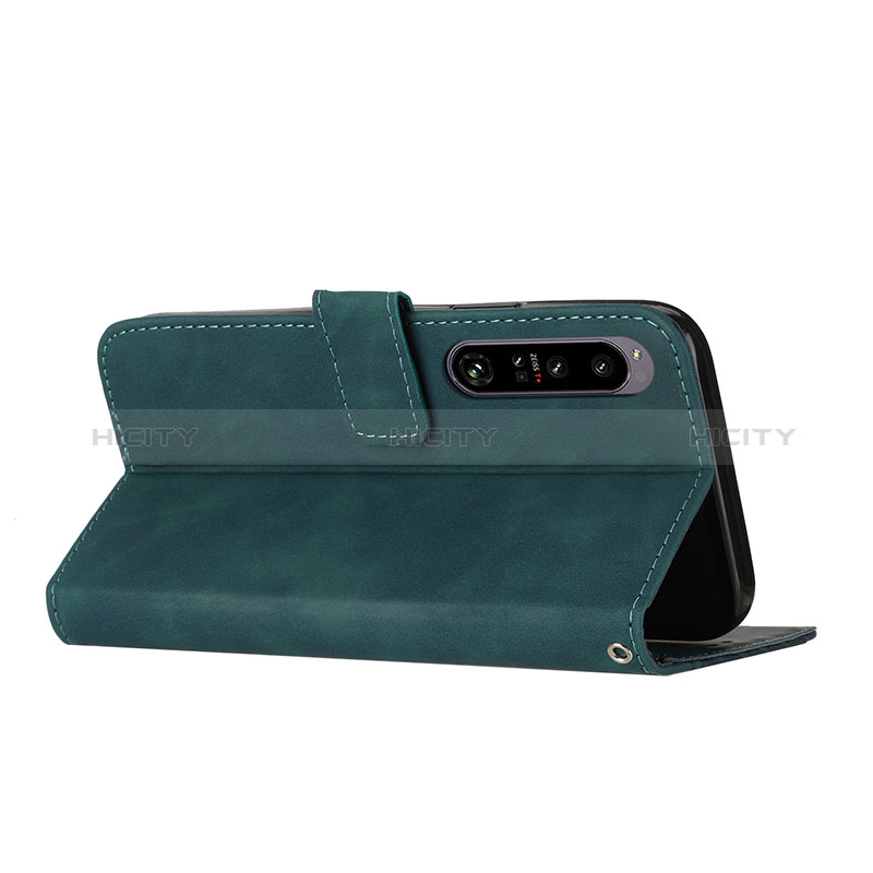 Custodia Portafoglio In Pelle Cover con Supporto H03X per Sony Xperia 1 IV SO-51C