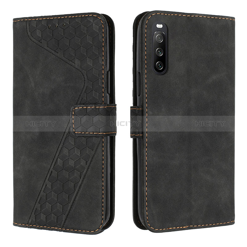 Custodia Portafoglio In Pelle Cover con Supporto H03X per Sony Xperia 10 IV