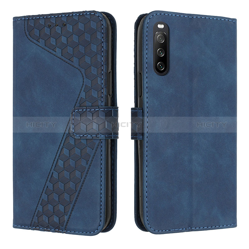 Custodia Portafoglio In Pelle Cover con Supporto H03X per Sony Xperia 10 IV SO-52C