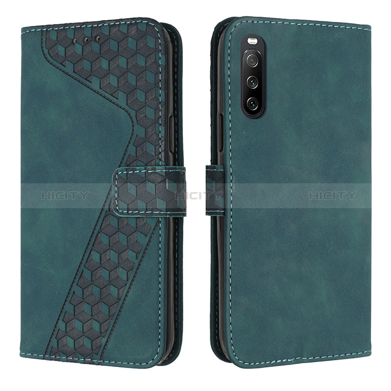 Custodia Portafoglio In Pelle Cover con Supporto H03X per Sony Xperia 10 IV SOG07