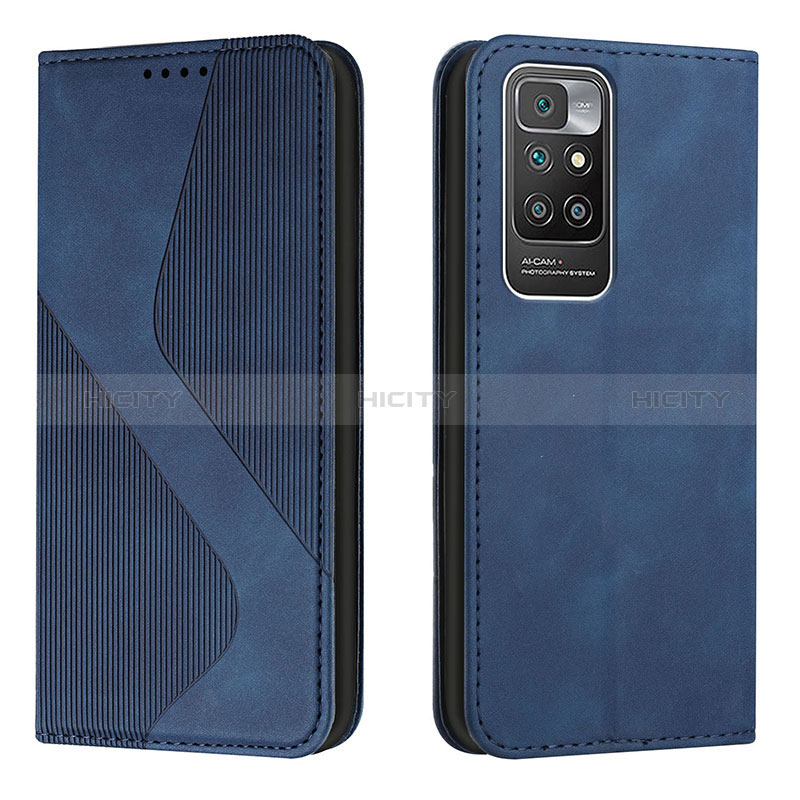 Custodia Portafoglio In Pelle Cover con Supporto H03X per Xiaomi Redmi 10 (2022)