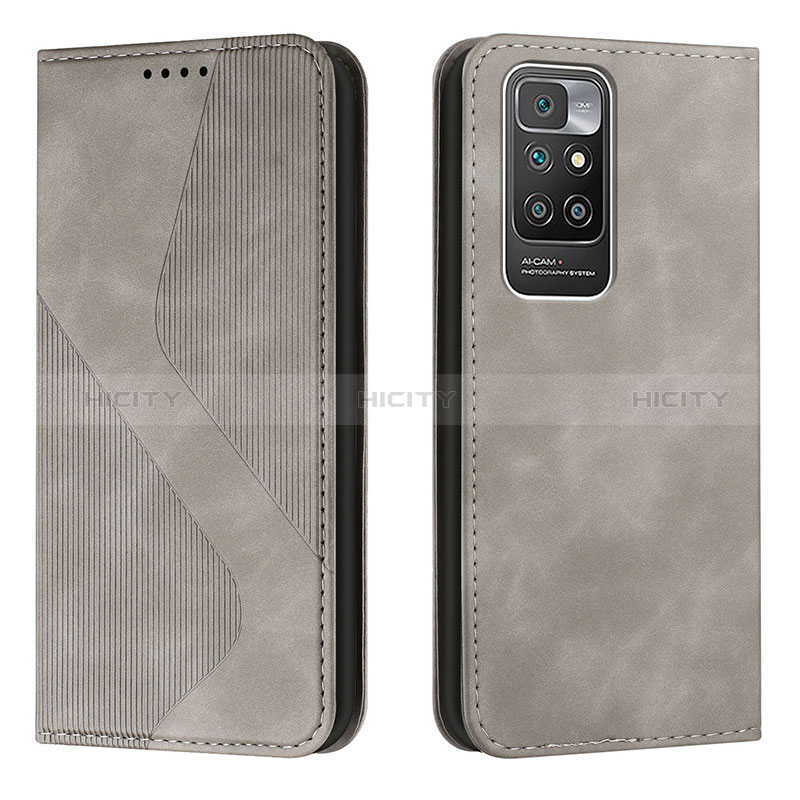 Custodia Portafoglio In Pelle Cover con Supporto H03X per Xiaomi Redmi 10 (2022)