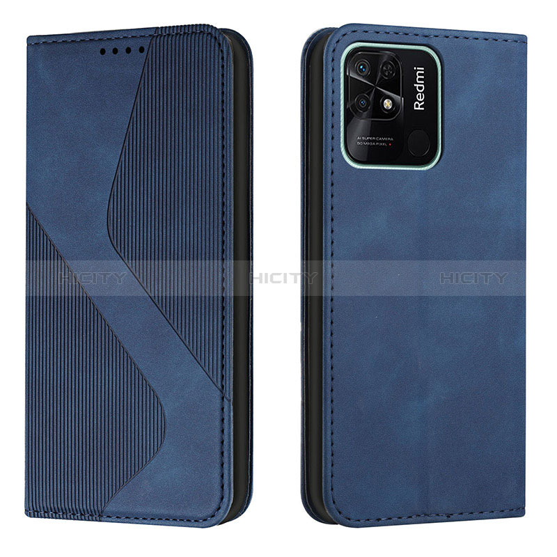 Custodia Portafoglio In Pelle Cover con Supporto H03X per Xiaomi Redmi 10 India