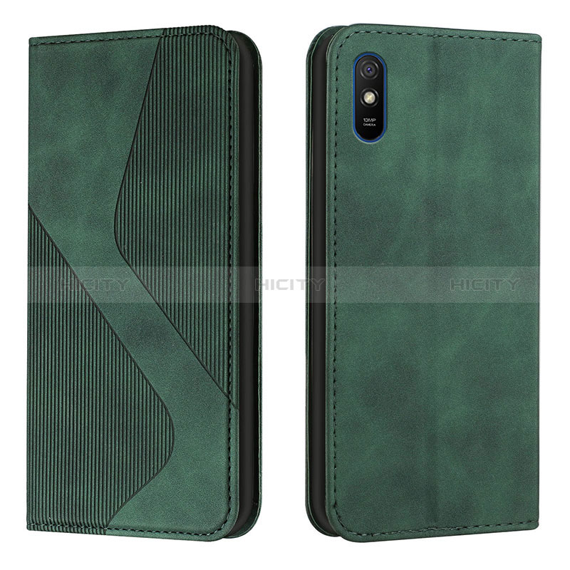 Custodia Portafoglio In Pelle Cover con Supporto H03X per Xiaomi Redmi 9A