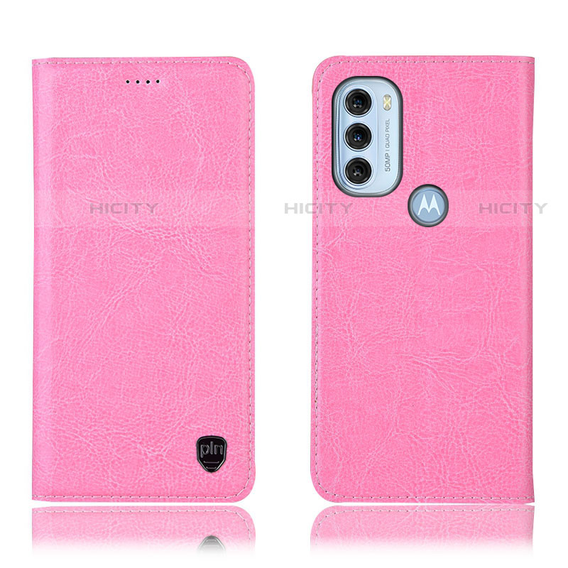 Custodia Portafoglio In Pelle Cover con Supporto H04P per Motorola Moto G71 5G