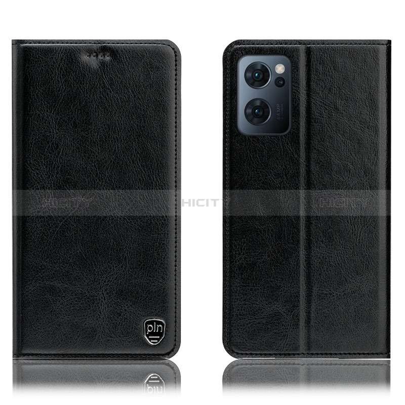 Custodia Portafoglio In Pelle Cover con Supporto H04P per OnePlus Nord CE 2 5G Nero