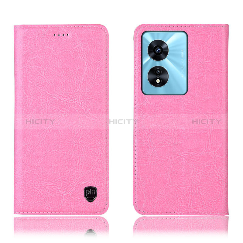 Custodia Portafoglio In Pelle Cover con Supporto H04P per Oppo A38