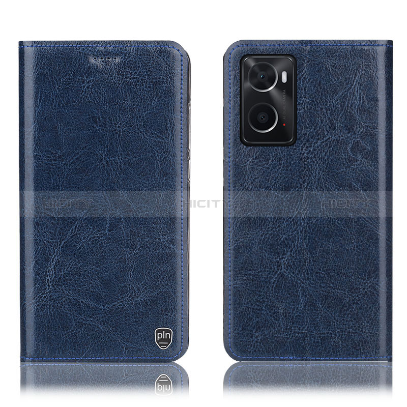 Custodia Portafoglio In Pelle Cover con Supporto H04P per Oppo A76