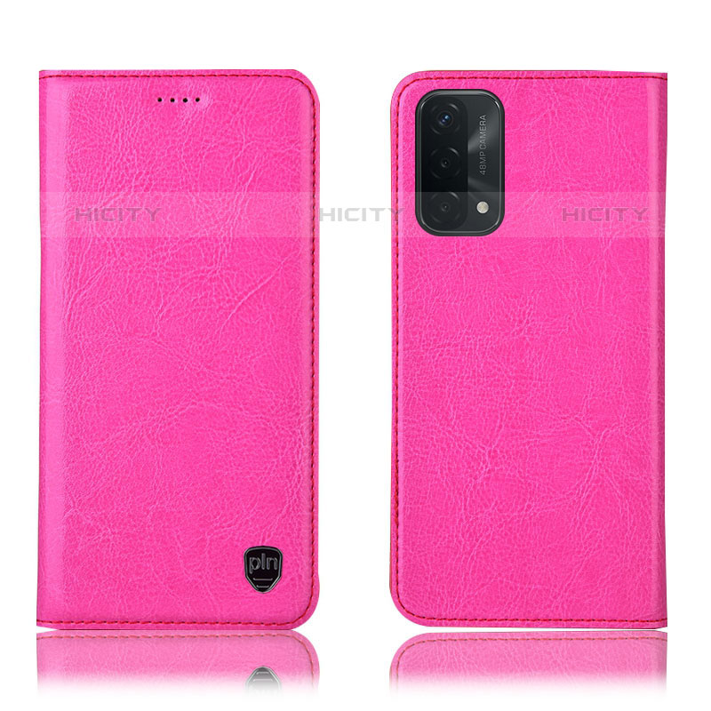 Custodia Portafoglio In Pelle Cover con Supporto H04P per Oppo A93 5G