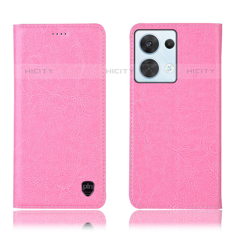 Custodia Portafoglio In Pelle Cover con Supporto H04P per Oppo Reno9 5G