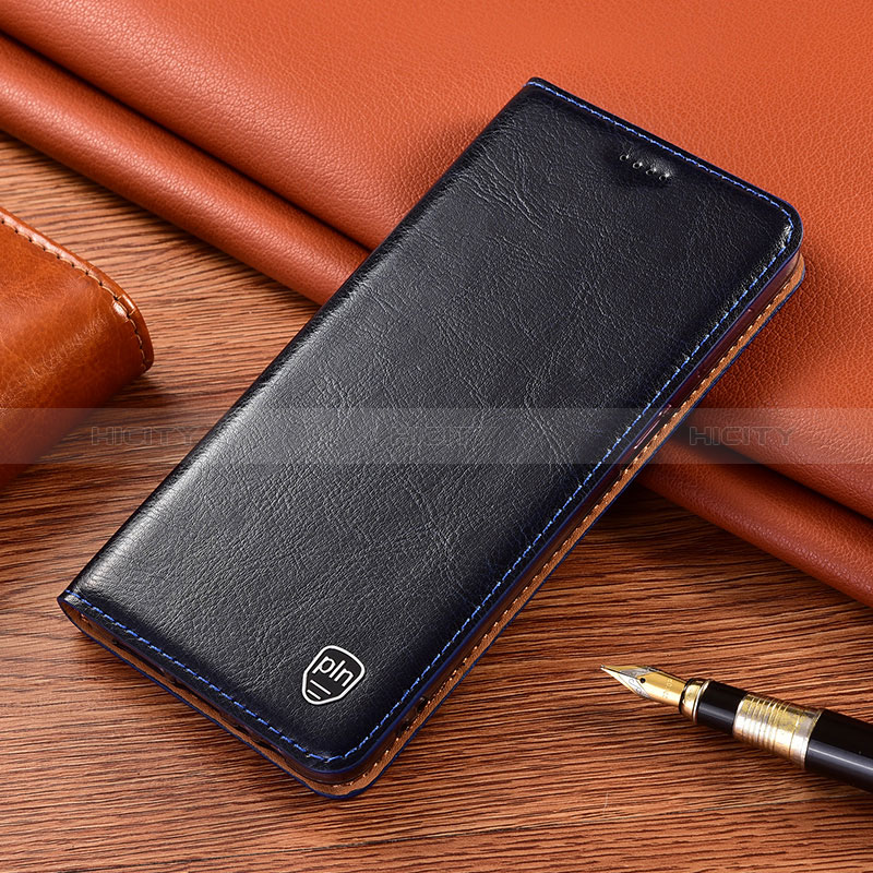 Custodia Portafoglio In Pelle Cover con Supporto H04P per Xiaomi Mi 10S 5G Blu