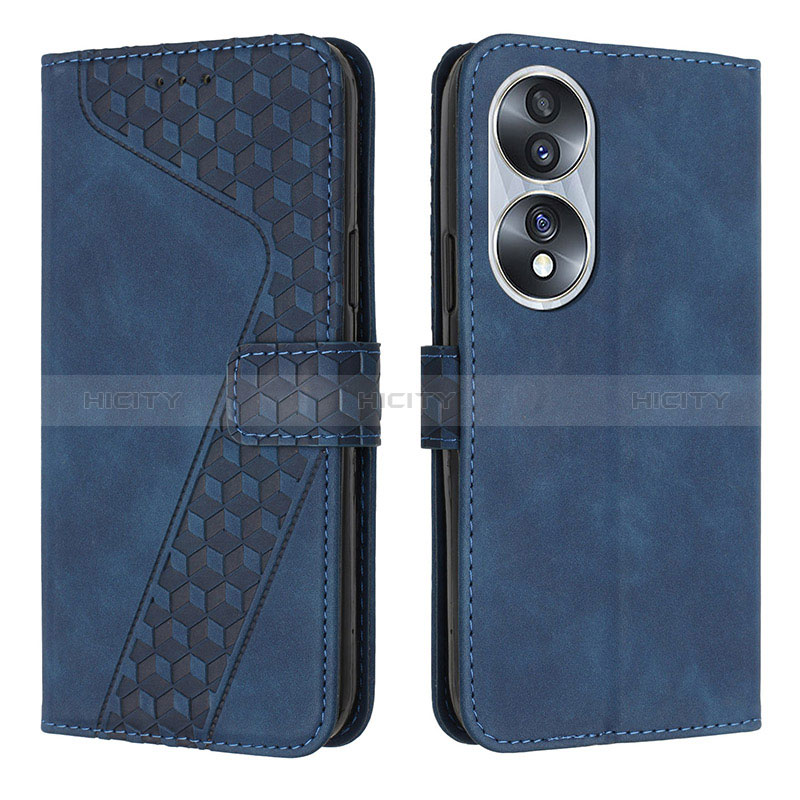 Custodia Portafoglio In Pelle Cover con Supporto H04X per Huawei Honor X7b