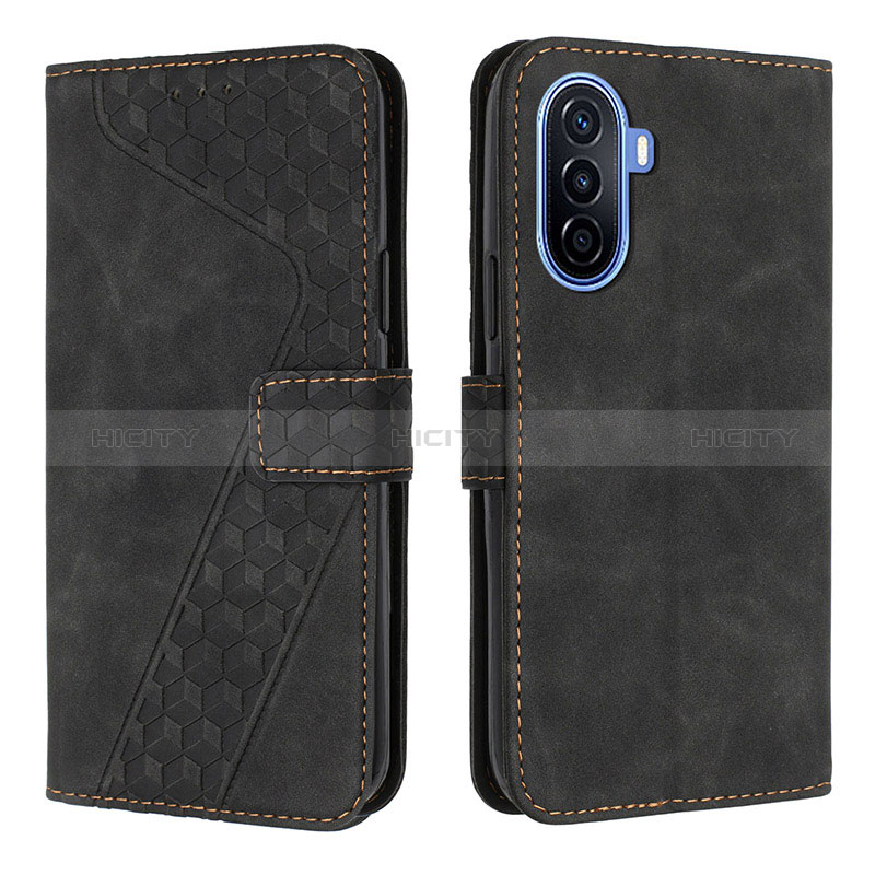 Custodia Portafoglio In Pelle Cover con Supporto H04X per Huawei Nova Y70