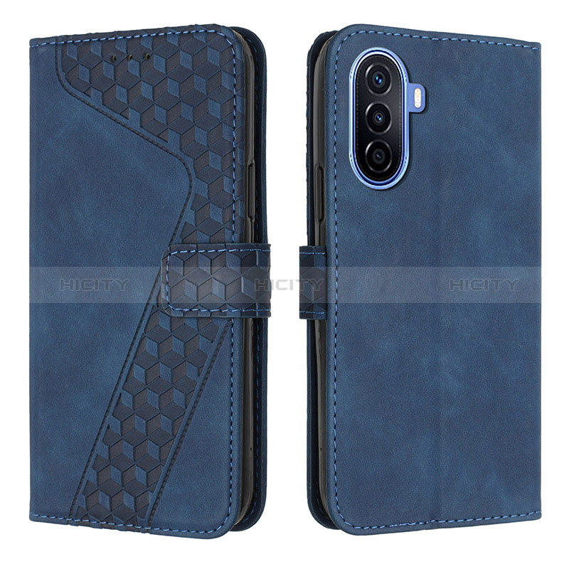 Custodia Portafoglio In Pelle Cover con Supporto H04X per Huawei Nova Y70