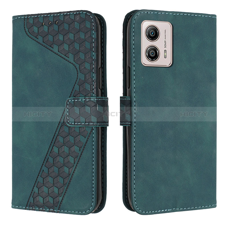 Custodia Portafoglio In Pelle Cover con Supporto H04X per Motorola Moto G53y 5G