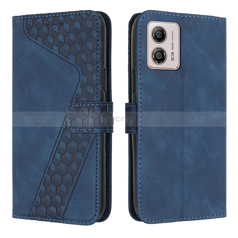 Custodia Portafoglio In Pelle Cover con Supporto H04X per Motorola Moto G53y 5G