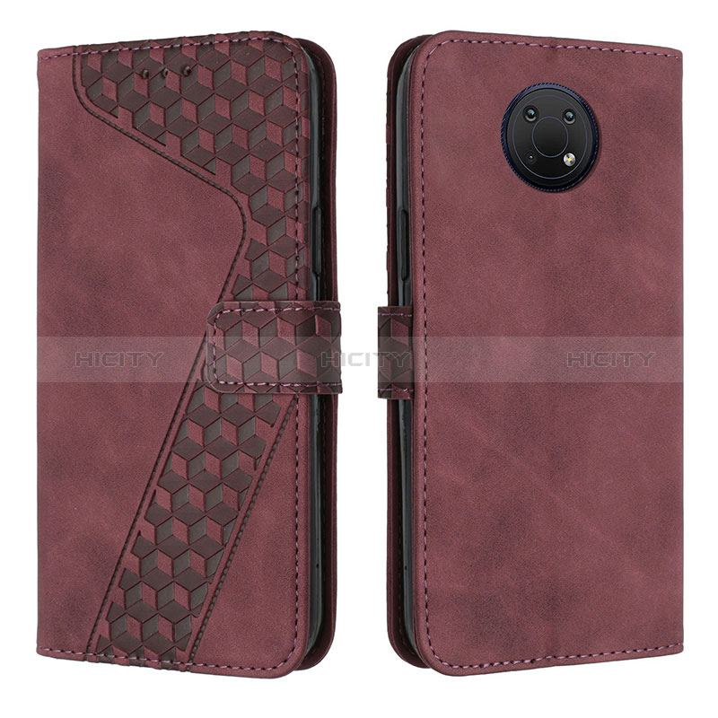 Custodia Portafoglio In Pelle Cover con Supporto H04X per Nokia G10