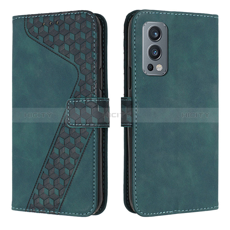 Custodia Portafoglio In Pelle Cover con Supporto H04X per OnePlus Nord 2 5G