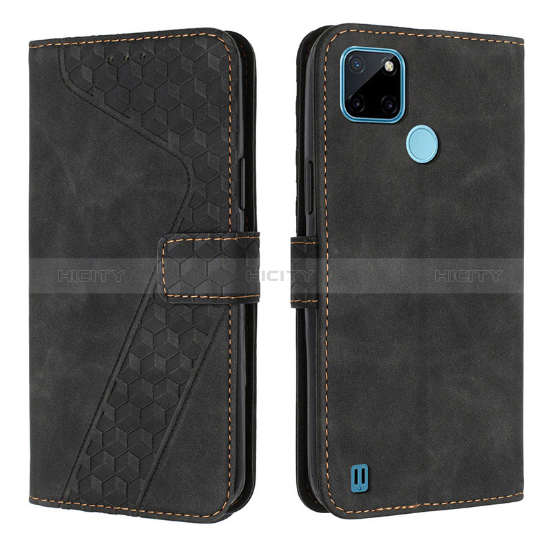 Custodia Portafoglio In Pelle Cover con Supporto H04X per Realme C25Y India