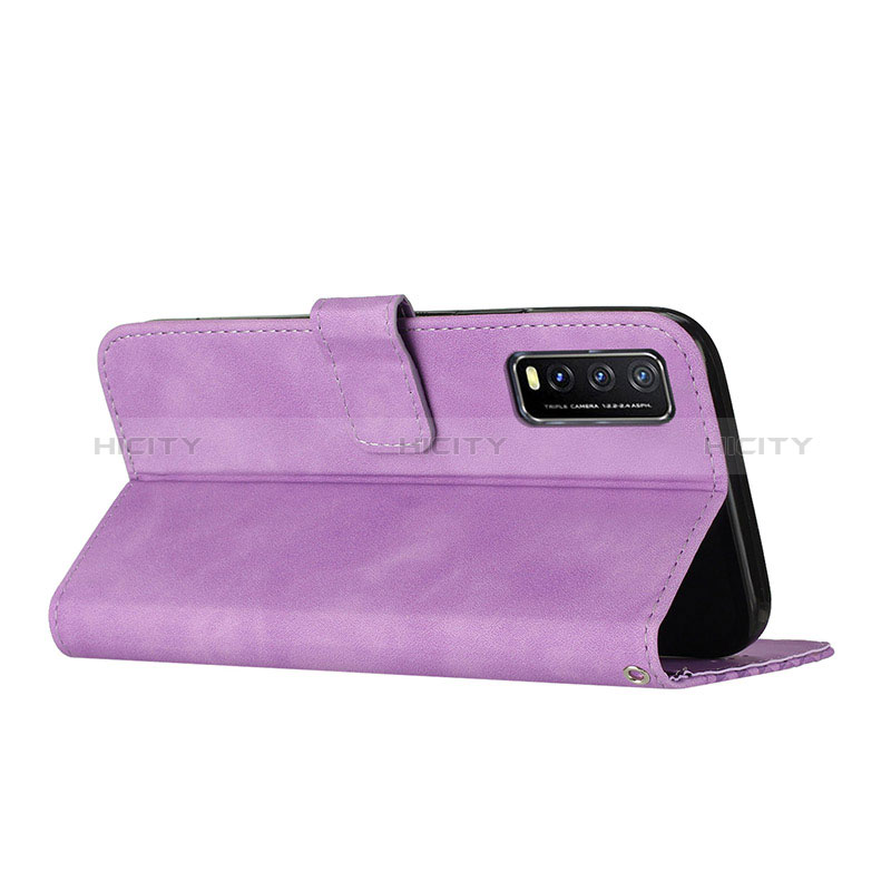 Custodia Portafoglio In Pelle Cover con Supporto H04X per Vivo Y12A