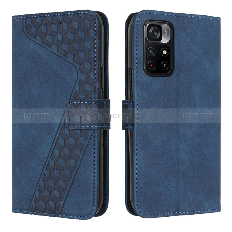 Custodia Portafoglio In Pelle Cover con Supporto H04X per Xiaomi Poco M4 Pro 5G