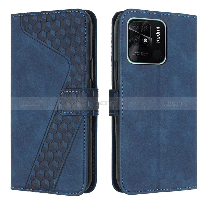 Custodia Portafoglio In Pelle Cover con Supporto H04X per Xiaomi Redmi 10C 4G