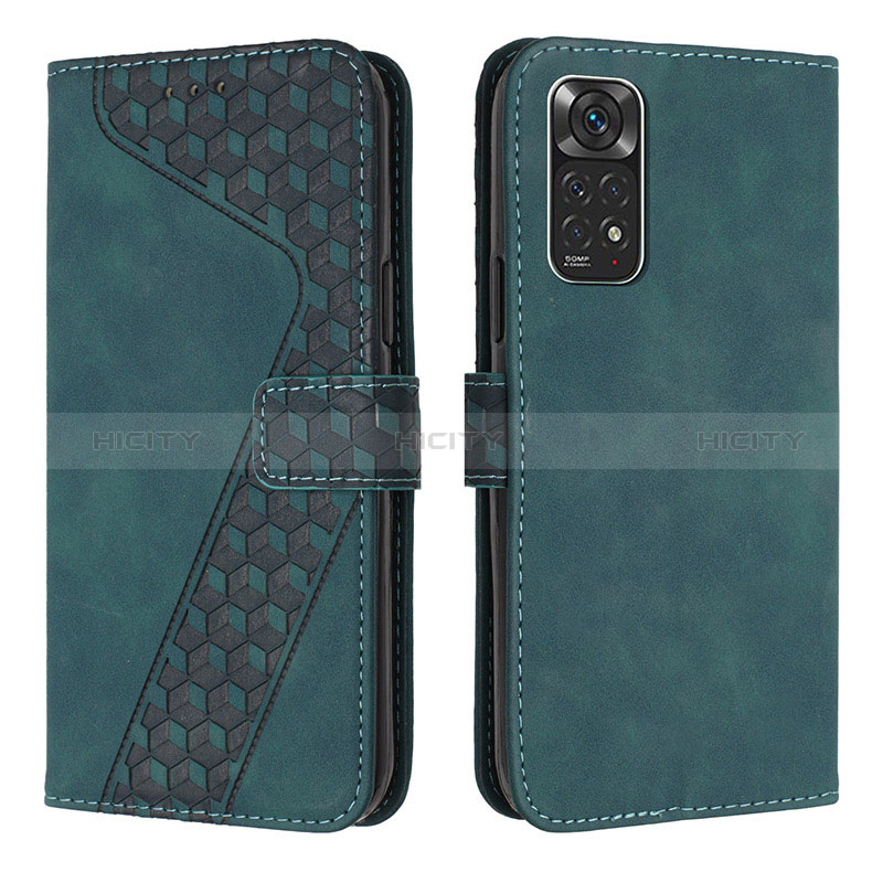 Custodia Portafoglio In Pelle Cover con Supporto H04X per Xiaomi Redmi Note 11 4G (2022)