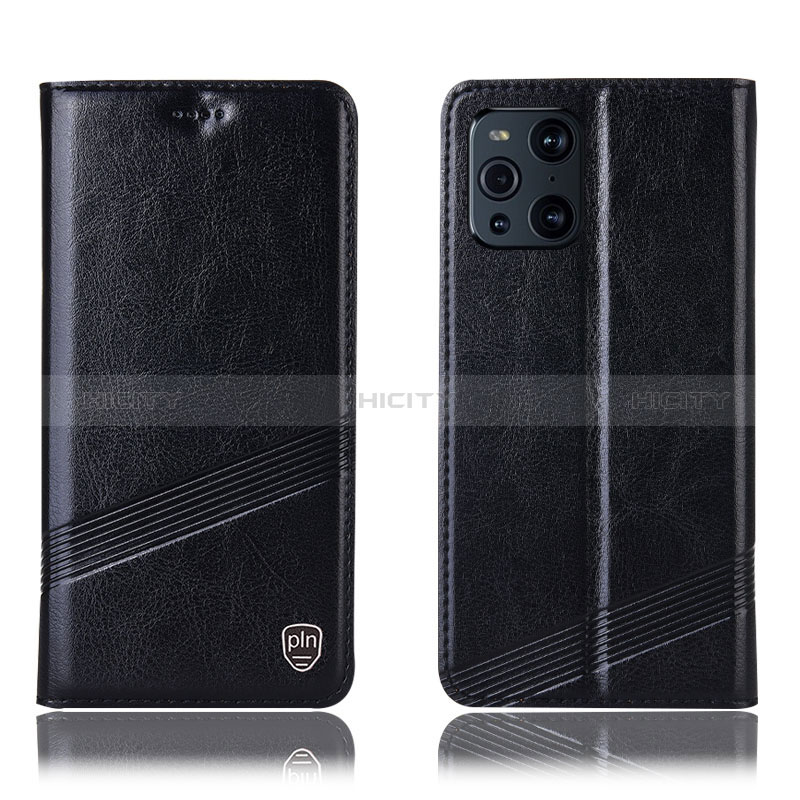 Custodia Portafoglio In Pelle Cover con Supporto H05P per Oppo Find X3 5G