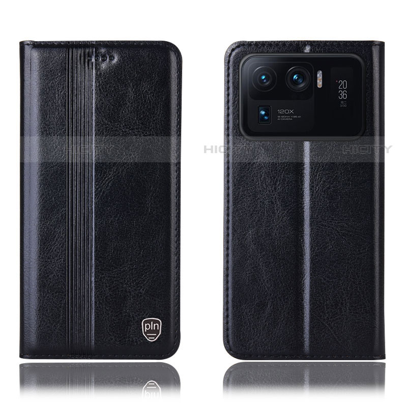 Custodia Portafoglio In Pelle Cover con Supporto H05P per Xiaomi Mi 11 Ultra 5G Nero