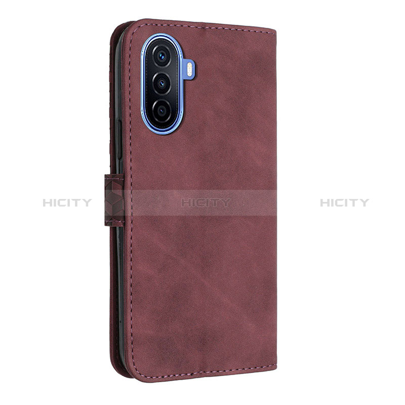 Custodia Portafoglio In Pelle Cover con Supporto H05X per Huawei Nova Y70