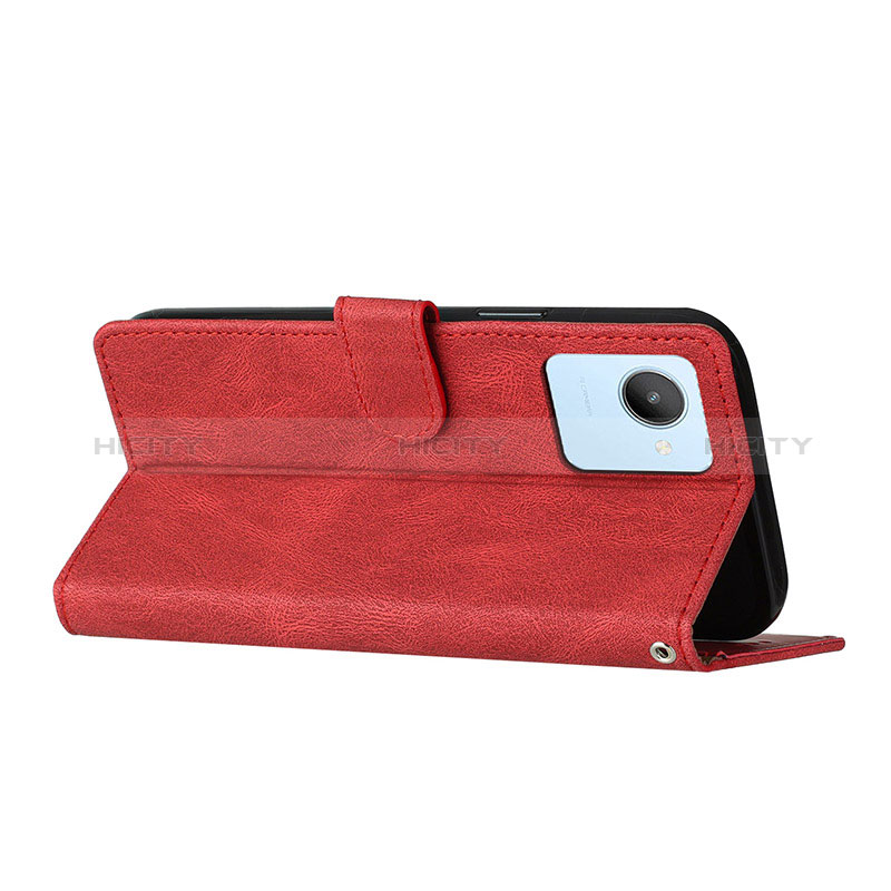 Custodia Portafoglio In Pelle Cover con Supporto H05X per Realme C30s