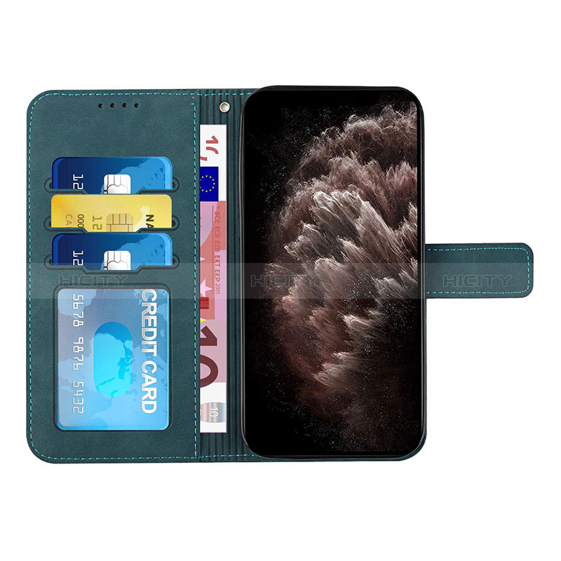 Custodia Portafoglio In Pelle Cover con Supporto H06X per Huawei Honor 60 Pro 5G