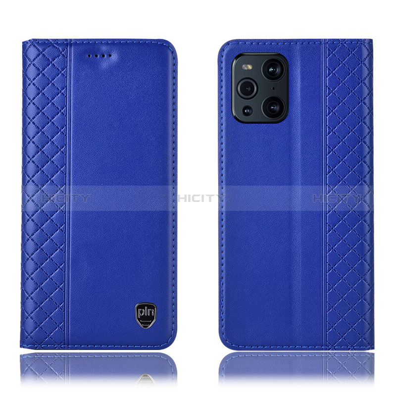 Custodia Portafoglio In Pelle Cover con Supporto H07P per Oppo Find X3 5G