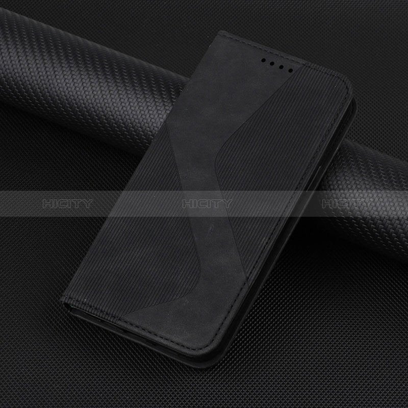 Custodia Portafoglio In Pelle Cover con Supporto H07X per Google Pixel 6 Pro 5G Nero