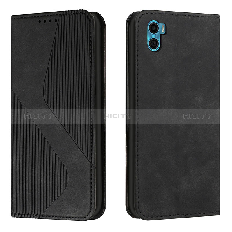 Custodia Portafoglio In Pelle Cover con Supporto H07X per Motorola Moto E22S